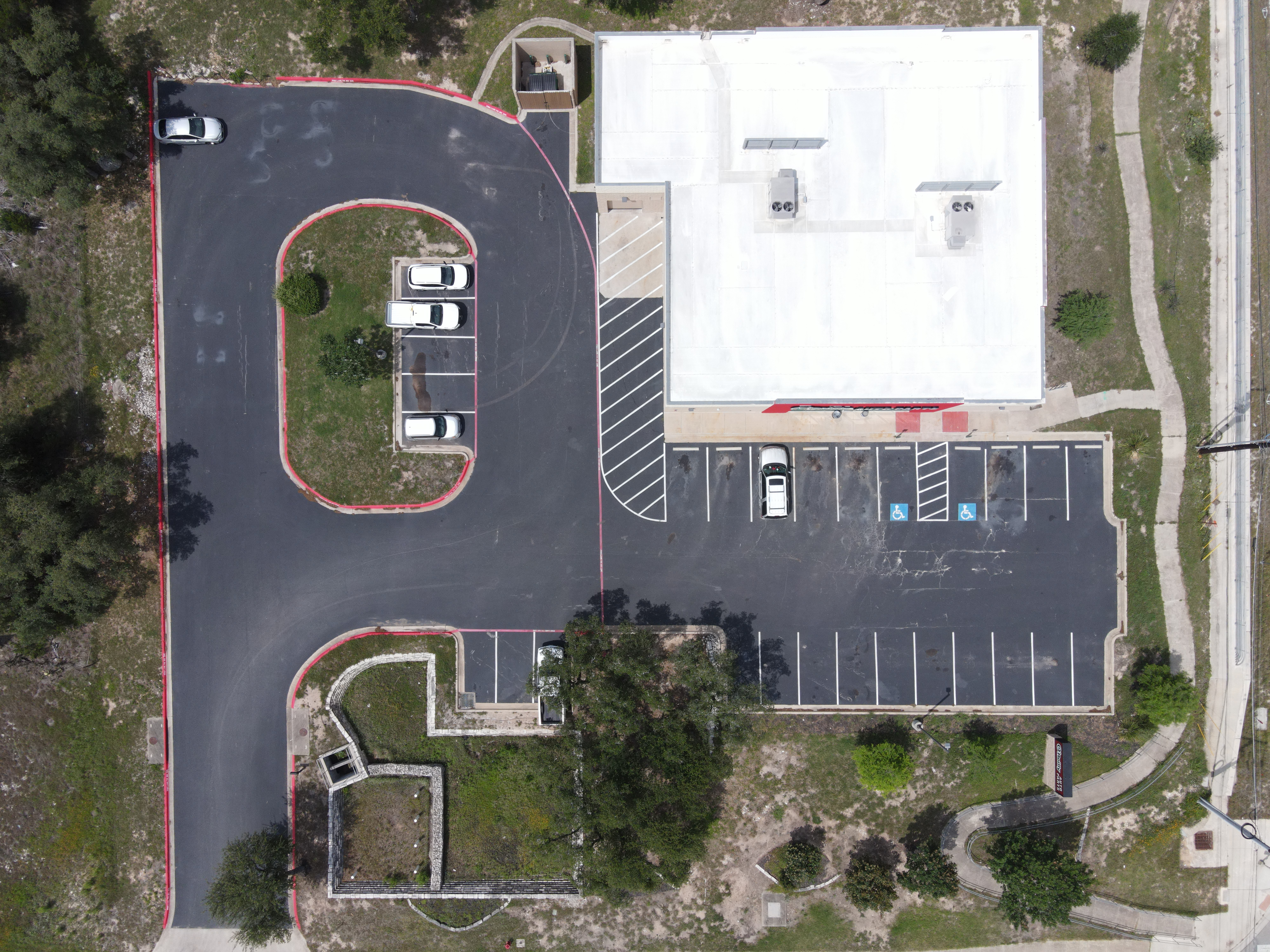 O'Reilly Auto Parts — Aerial overview