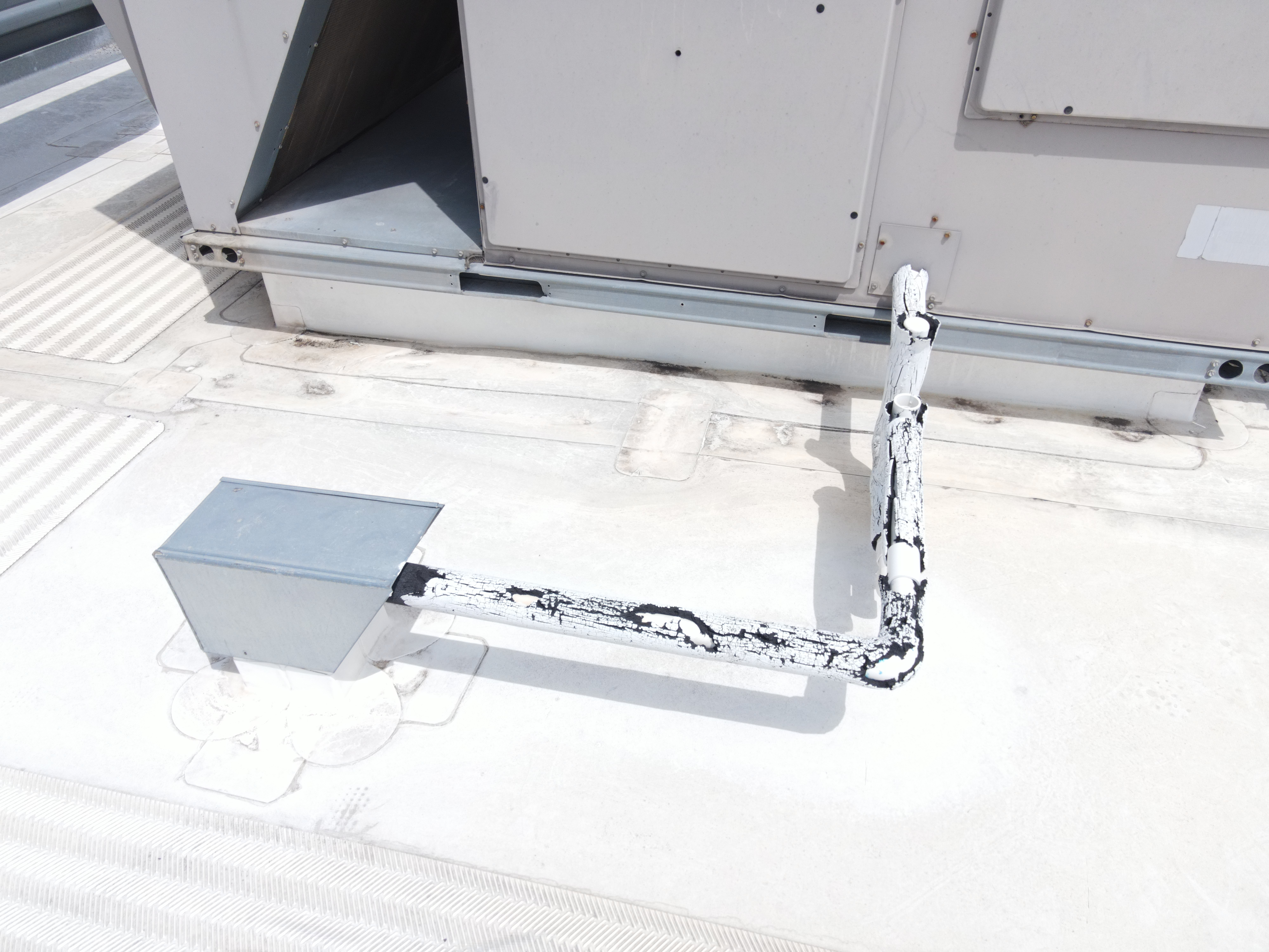O'Reilly Auto Parts — Condensate line detail
